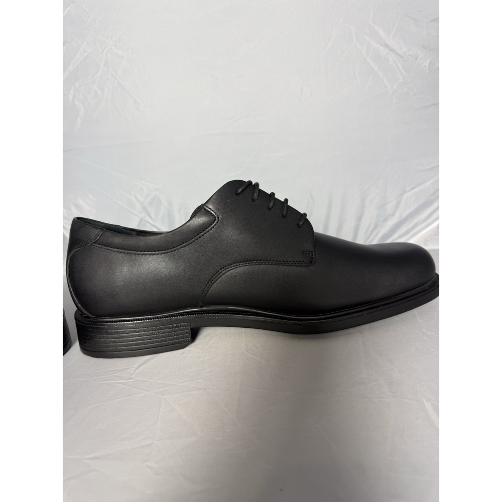 Rockport Black Margin Oxford Dress Shoes Round Toe Lace Up 15 W Men's - Picture 4 of 9